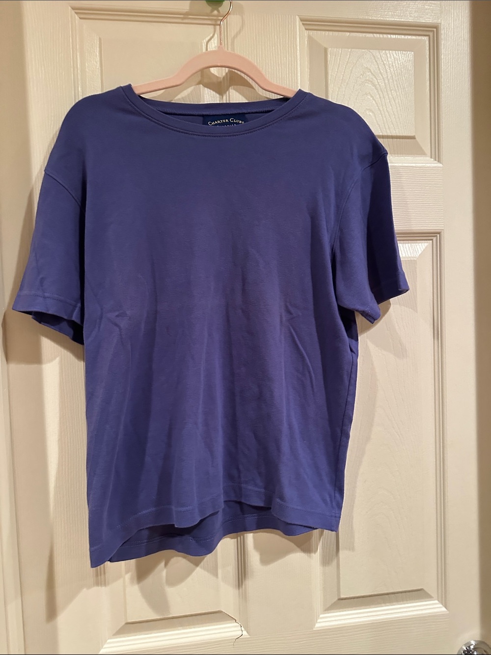 Charter Club Relaxed Crewneck Tee